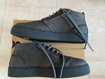 Nové pánské kožené zimní boty Baťa s kožichem - č. 44 - 2