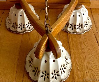 Starý krásný romantický lustr - 2