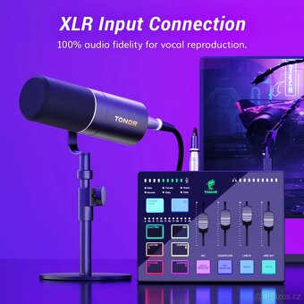 TONOR TX310, RGB audio mixér - 2