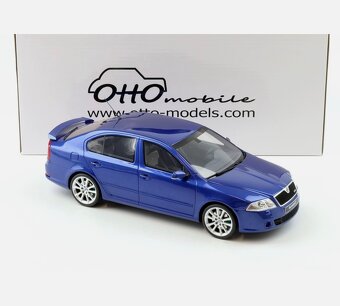 Škoda Octavia RS 2.0 TFSi 2006 Race modrá metalíza 1:18 - 2