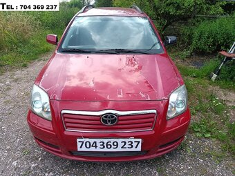 // TOYOTA AVENSIS T25 2.2 D-CAT // DÍLY - 2