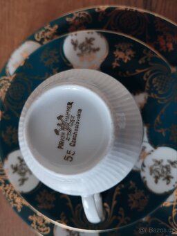 Starožitná porcelánová retro souprava - 2