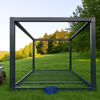 Prodám kontejnerový rám 3x6 m, výška 2.8m - 2