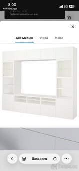 Obyvaci stena Ikea Besta - 2