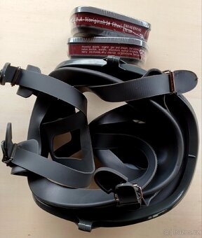 celoobličejová ochranná maska + filtry A1 - 2