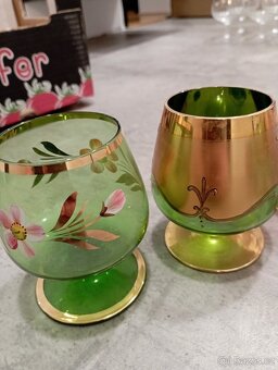 Retro skleničky mix 4 - 2