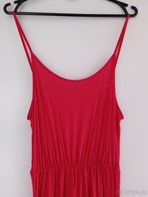 Červené letní maxi šaty H&M - 2