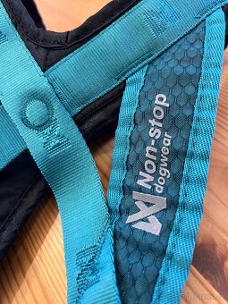Postroj Non-stop Dogwear Rush teal - 2