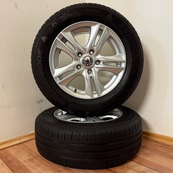 KIA/HYUNDAI 5x114,3 R15 ET38+LETNÍ 195/65R15 6,5mm - 2