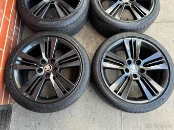 Nové Alu 18" 5x112 škoda Pictoris Gtrafit O3 letní pneu - 2