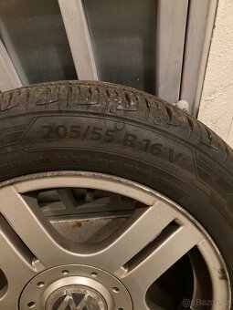Alu kola s pneumatikami na wolksvagen passat b5 - 2