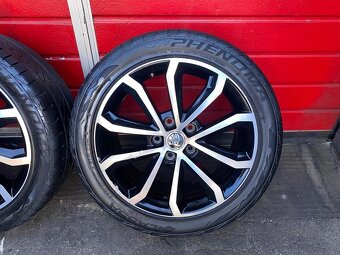 ALU kola 2x Škoda FEGLE 17" 7J ET49 + letní 225/45/R17 - 2