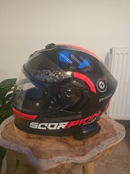 Moto přilba Scorpion EXO-Air Titan vel. M + Sena 5R - 2