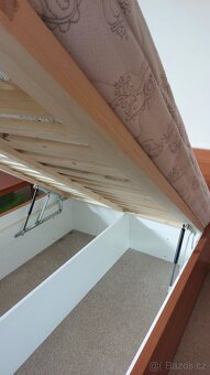 Postel s uložným prostorem 120x200x45 - 2