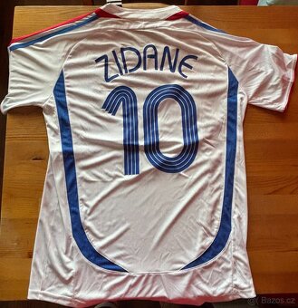 Dres Francie (Zidane) z finále mistroství světa 2006 - 2