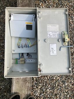 Elektroměrový rozvaděč 400/230V jednosazový - 2