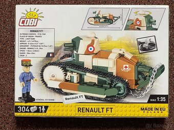 NOVÉ COBI 2991 TANK RENAULT FT - 2