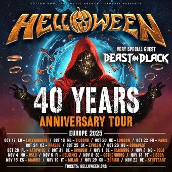 Helloween - koncert Praha, Zvolen - 2