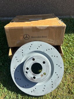 Mercedes-Benz přední brzdové kotouče - originál - 2