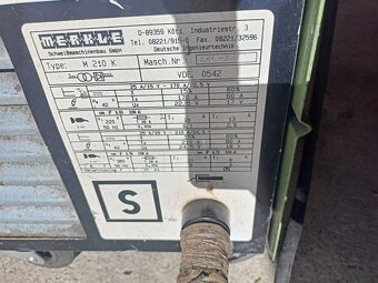 Svářečka co2 MERKLE M 210 K - 2