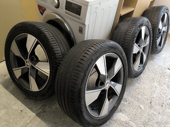ALU kola Škoda Octavia III 5x112 r17 Originál, pneu 6mm - 2