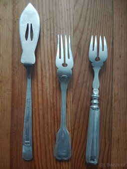 Starožitný stříbrný příbor - 2