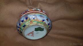 Retro porcelánová dóza na šperky Viktoria Stará Role K.Var - 2