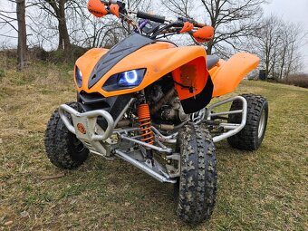 Kawasaki KFX 700 žlutá SPZ - 2