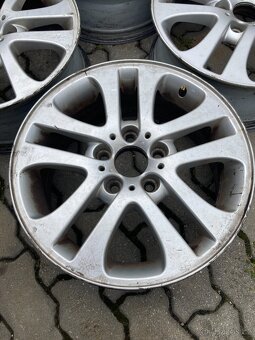 Alu disky 5x120 z vozu BMW řada 3, ET47, 7Jx17H2 - 2