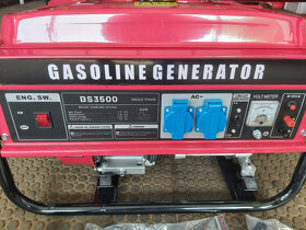 NOVÁ POZOR Elektrocentrála - generátor 3kw.... - 2