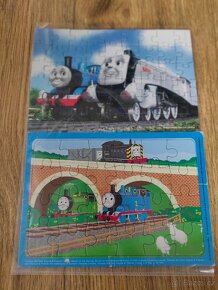 Pro milovníky mašinka Tomáš - deštník+ dvě puzzle - 2