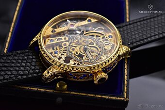 Jedinečné starožítné 8-denní hodinky HEBDOMAS 1900 - 2