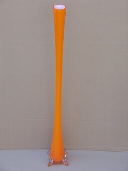Prodám SKLENĚNOU DEKORAČNÍ VÁZU 80cm - 2