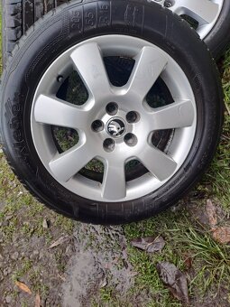 Alu kola 5x100 Octavia I,Golf IV 205//55 R16 - 2