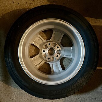 Alu kola 4x, plnohodnotná rezerva 1x - 2