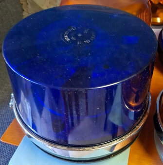 Maják oranžový i modrý ovádání VB ap - 2