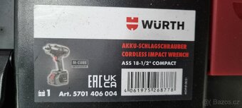 Rázový utahovák WÜRTH - 2