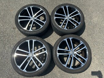 Original letni kola VW Nogaro 5x112 7,5J ET49 225/40 R18 - 2