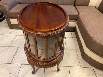 oválný bar servírovací stolek - 2