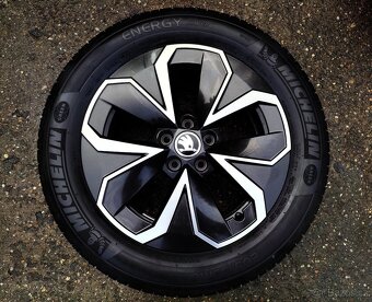 Alu kola originál Škoda Scala, Kamiq 5x100 R16 Hodeus - 2