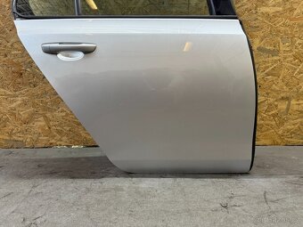Prave zadni dvere Vw Golf 6 5-dverak stribrne - 2