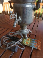 Starý ruský samovar - nepoužitý se záručním listem - 2
