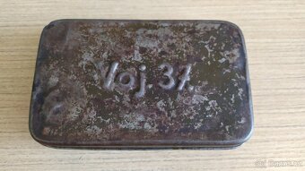 Čs.vojenská krabička - Voj. 37. - 2