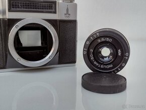 Zenit-E Olympia + objektiv Industar 3,5/50 - 2