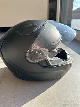 Moto přilba Zeus black Mat TOP stav - 2