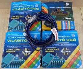 Světelné hadice, 4 kusy, každá 10 metrů, programovatelné - 2