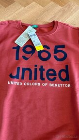 NOVÁ mikina vel. 13-14 let (168 cm) zn. Benetton - 2