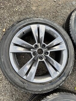 Alu kola Škoda Karoq 215/50/18 letní NOVÉ pneu - 2