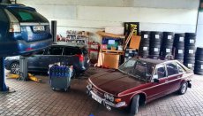 Tatra 613 nové čelní sklo čiré - 2
