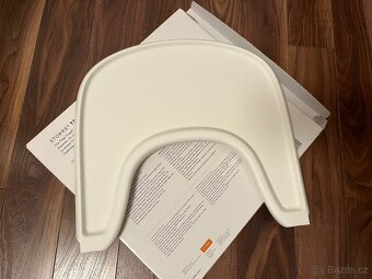 Stokke - tray pultík, bílá/white - 2